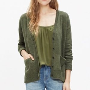 Madewell Olive Green Cardigan
